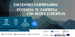 El Círculo Empresarial de Eurochile invita a las pymes a participar en el 1er Encuentro Empresarial